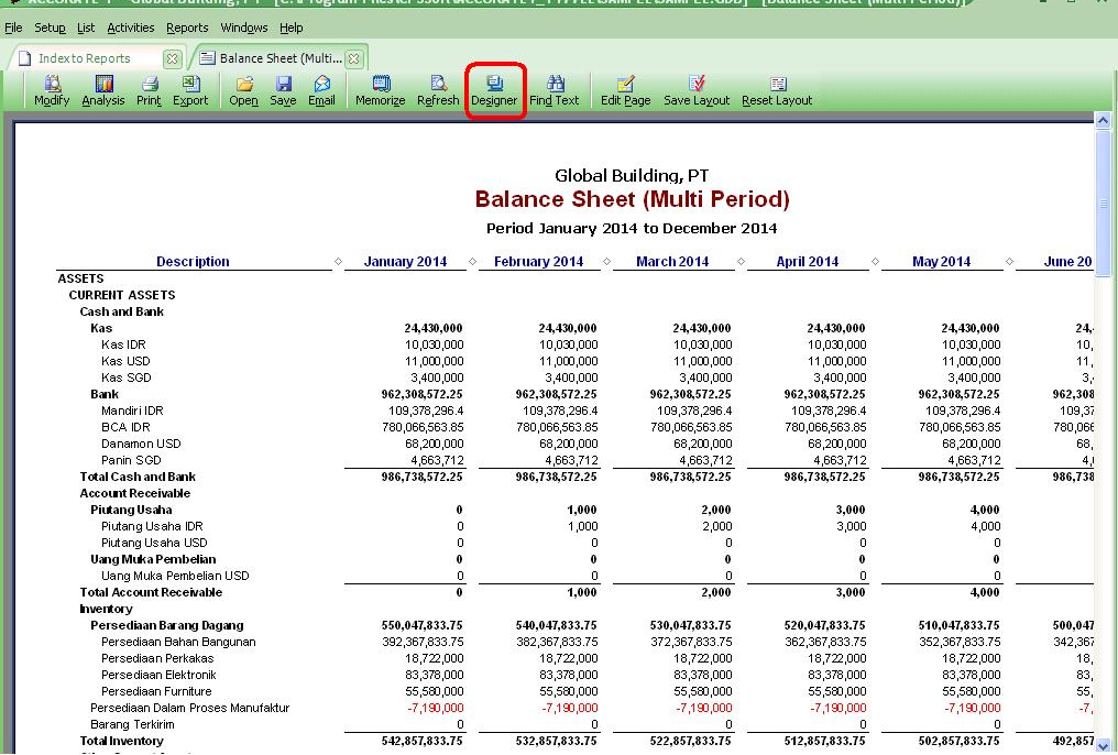 Menampilkan Report Yang Di Export Ke Excel Secara Full